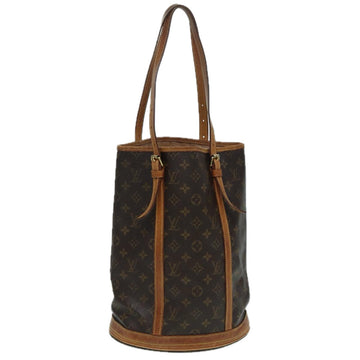 LOUIS VUITTON Monogram Bucket GM Shoulder Bag M42236 LV Auth 83897