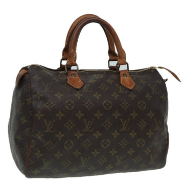 LOUIS VUITTON Monogram Speedy 30 Hand Bag M41526 LV Auth 83906