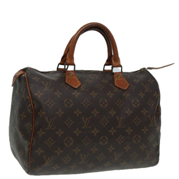 LOUIS VUITTON Monogram Speedy 30 Hand Bag M41526 LV Auth 83910