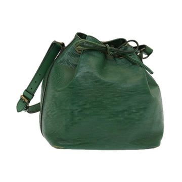 LOUIS VUITTON Epi Petit Noe Shoulder Bag Green M44102 LV Auth 83994