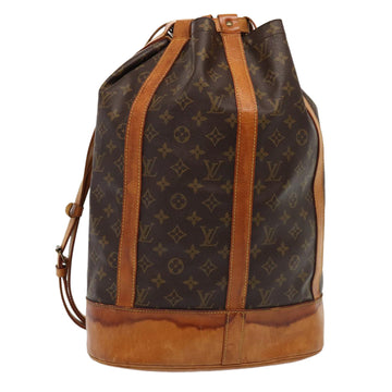 LOUIS VUITTON Monogram Randonnee PM Shoulder Bag M42243 LV Auth 84013