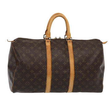 LOUIS VUITTON Monogram Keepall 45 Boston Bag M41428 LV Auth 84014