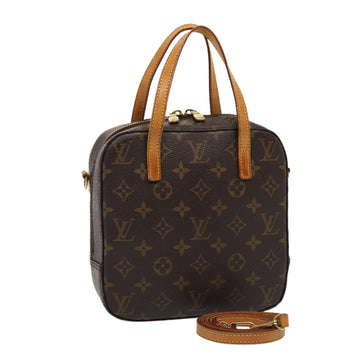 LOUIS VUITTON Monogram Spontini Hand Bag 2way M47500 LV Auth 84020