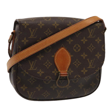 LOUIS VUITTON Monogram Saint Cloud GM Shoulder Bag M51242 LV Auth 84060