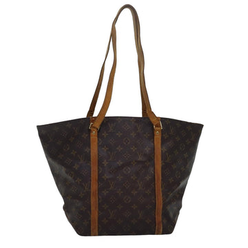 LOUIS VUITTON Monogram Sac Shopping Tote Bag M51108 LV Auth 84073