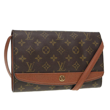 LOUIS VUITTON Monogram Bordeaux 24 Shoulder Bag M51798 LV Auth 84107