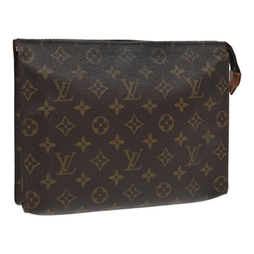 LOUIS VUITTON Monogram Poche Toilette 26 Pouch M47542 LV Auth 84117