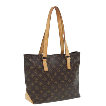 LOUIS VUITTON Monogram Cabas Piano Tote Bag M51148 LV Auth 84163