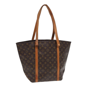 LOUIS VUITTON Monogram Sac Shopping Tote Bag M51108 LV Auth 84166