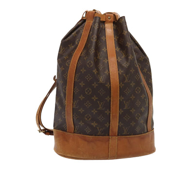 LOUIS VUITTON Monogram Randonnee GM Shoulder Bag M42244 LV Auth 84171