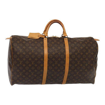 LOUIS VUITTON Monogram Keepall 60 Boston Bag M41422 LV Auth 84202