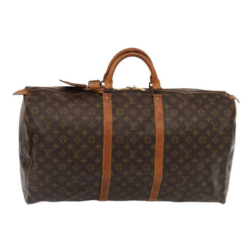 LOUIS VUITTON Monogram Keepall 60 Boston Bag M41422 LV Auth 84204