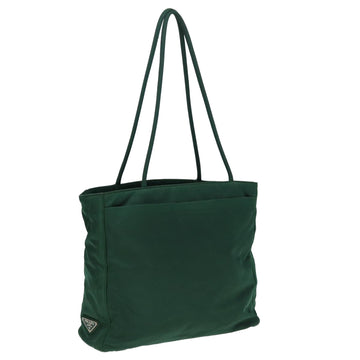 PRADA Tote Bag Nylon Green Auth 84241