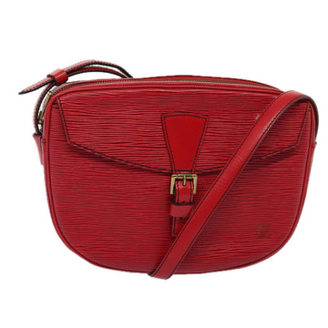 LOUIS VUITTON Epi Jeune Fille MM Shoulder Bag Red M52157 LV Auth 84265