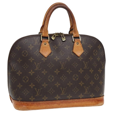 LOUIS VUITTON Monogram Alma Hand Bag M51130 LV Auth 84268