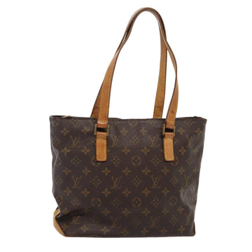 LOUIS VUITTON Monogram Cabas Piano Tote Bag M51148 LV Auth 84280