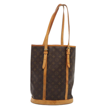 LOUIS VUITTON Monogram Bucket GM Shoulder Bag M42236 LV Auth 84281