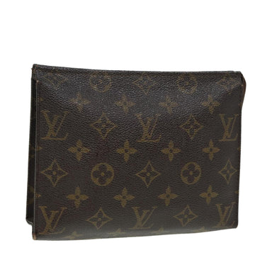 LOUIS VUITTON Monogram Poche Toilette 19 Pouch M47544 LV Auth 84309