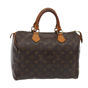 LOUIS VUITTON Monogram Speedy 30 Hand Bag M41526 LV Auth 84328