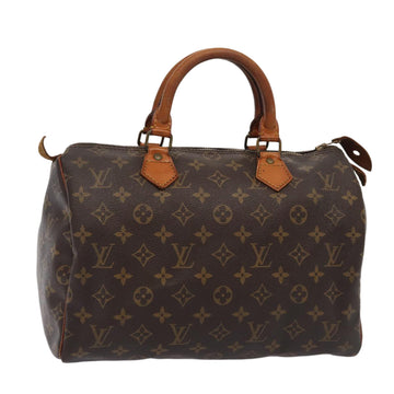 LOUIS VUITTON Monogram Speedy 30 Hand Bag M41526 LV Auth 84330