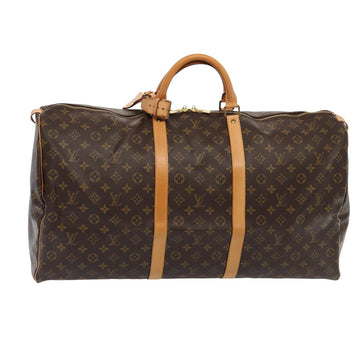 LOUIS VUITTON Monogram Keepall 60 Boston Bag M41422 LV Auth 84337