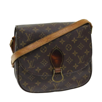 LOUIS VUITTON Monogram Saint Cloud GM Shoulder Bag M51242 LV Auth 84366