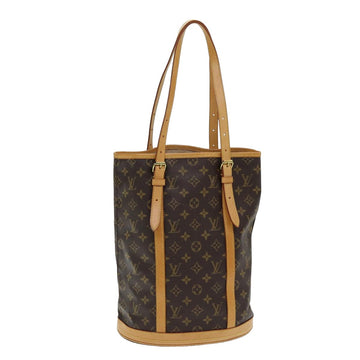 LOUIS VUITTON Monogram Bucket GM Shoulder Bag M42236 LV Auth 84405