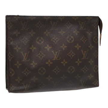 LOUIS VUITTON Monogram Poche Toilette 26 Pouch M47542 LV Auth 84467