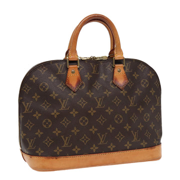 LOUIS VUITTON Monogram Alma Hand Bag M51130 LV Auth 84535