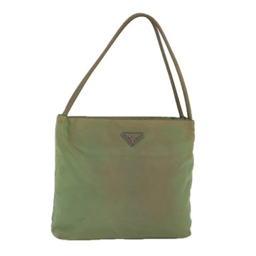 PRADA Tote Bag Nylon Khaki Auth 84574