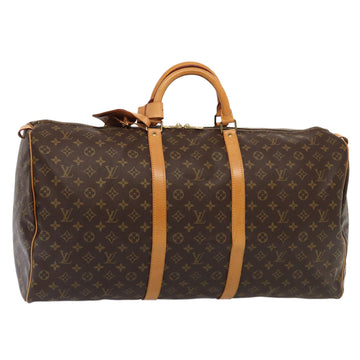 LOUIS VUITTON Monogram Keepall 60 Boston Bag M41422 LV Auth 84655