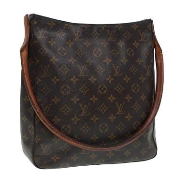 LOUIS VUITTON Monogram Looping GM Shoulder Bag M51145 LV Auth 84687