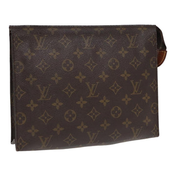 LOUIS VUITTON Monogram Poche Toilette 26 Pouch M47542 LV Auth 84710