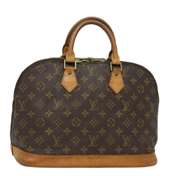 LOUIS VUITTON Monogram Alma Hand Bag M51130 LV Auth 84747