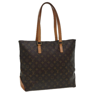 LOUIS VUITTON Monogram Cabas Mezzo Tote Bag M51151 LV Auth 84783