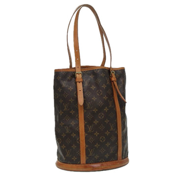 LOUIS VUITTON Monogram Bucket GM Shoulder Bag M42236 LV Auth 84789