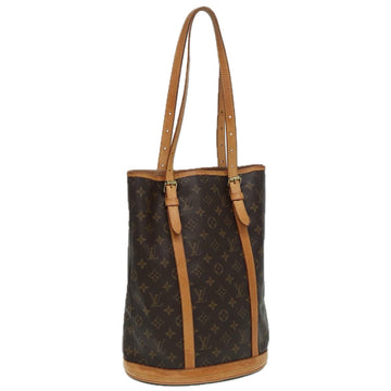 LOUIS VUITTON Monogram Bucket GM Shoulder Bag M42236 LV Auth 84791