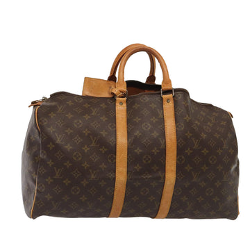 LOUIS VUITTON Monogram Keepall 50 Boston Bag M41426 LV Auth 84807