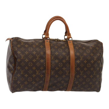 LOUIS VUITTON Monogram Keepall 50 Boston Bag M41426 LV Auth 84841