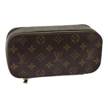 LOUIS VUITTON Monogram Trousse Brush MG Cosmetic Pouch M47505 LV Auth 84869