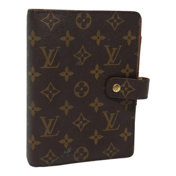 LOUIS VUITTON Monogram Agenda MM Day Planner Cover R20105 LV Auth 84887