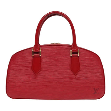 LOUIS VUITTON Epi jasmine Hand Bag Red M52087 LV Auth 84895