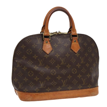 LOUIS VUITTON Monogram Alma Hand Bag M51130 LV Auth 84922