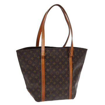 LOUIS VUITTON Monogram Sac Shopping Tote Bag M51108 LV Auth 84957