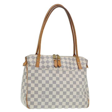 LOUIS VUITTON Damier Azur Figueri PM Shoulder Bag N41176 LV Auth 84977