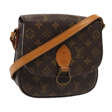 LOUIS VUITTON Monogram Saint Cloud MM Shoulder Bag M51243 LV Auth 84995