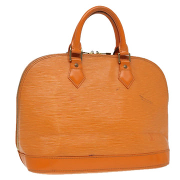 LOUIS VUITTON Epi Alma Hand Bag Orange Mandarin M5214H LV Auth 85015