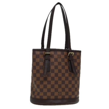 LOUIS VUITTON Damier Ebene Marais Shoulder Bag N42240 LV Auth 85035