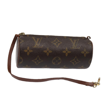 LOUIS VUITTON Monogram Papillon Pouch LV Auth 85062