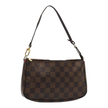 LOUIS VUITTON Damier Ebene Pochette Accessoires Pouch N41206 LV Auth 85085